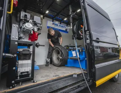 Mobile Tyre Repair & Replacement New